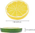 30 PCS Artificial Lemon Slices, Simulation Plastic Fake Fruit for Home Kitchen Table Party Decor