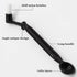 Coffee Grinder Cleaning Brush Kit, Wood Handle & Natural Bristles Espresso Machine Brush Set with Spoon (Pack of 5)
