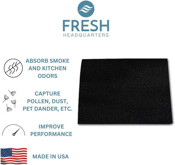 Activated Carbon Replacement Filter Compatible With Whynter Portable Air Conditioner Models ARC-14S, ARC-14SH & ARC-141BG (ARC-CF-14S)