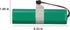 MULS 6000mAh Vacuum Battery Replacement for Coredy L900 L900W L900X Sweeping Robot Vacuum Cleaner with Tools