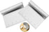 2 Pcs Stainless Steel Food Scraper and Chopper, Large Griddle Spatula Kitchen Tool Gadget, Bench Scraper with Measuring