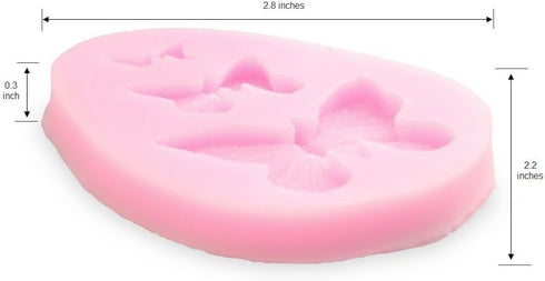 Silicone Butterfly Mold for Chololate Butterfly Fondant Candy Molds Cake Baking Mold For Homemade Cake DIY by Delidge