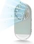 Handheld Mini Fan, USB Rechargeable Pocket Fan with Flashlight, 4 Speeds, Portable for Travel/Summer/Concerts