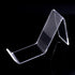 mollensiuer 4Pcs 2 Clear Acrylic Shoe Display Stands - Pair Rack Holders