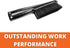 Fein Vacuum Brush for Superior Debris Removal, Natural Bristles, 4-3/4 x 1-3/4"