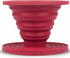 Kuissential SlickDrip Pour Over Coffee Dripper-Collapsible, Reusable Silicone Coffee Filter Cone Holder-Manual Coffee