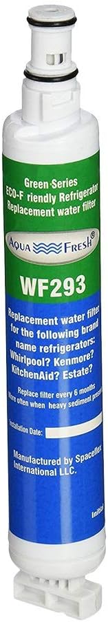 Aqua Fresh WF293 Refrigerator Water Filter Replacement - Compatible with 4396701, 9915, EDR6D1, RWF2000A, LC200V,