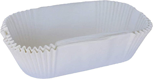 Disposable Paper & Tin Liners for Loaf Bread Baking Pans - 24 Pieces