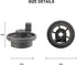 4581DD3003B Lower Dishrack Roller Assembly (Upgraded) Fit for L-G Dishwasher Wheels Replaces 4581DD3003C 4581DD9002B AP4437752 PS3523051 AH3523051 EA3523051 1372292-4 Pack