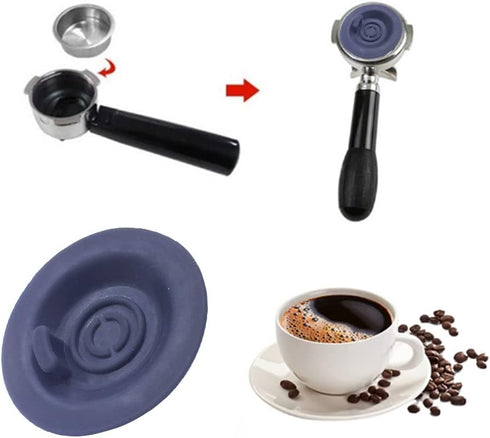 2 Pack Espresso Backflush Cleaning Disc for Breville Espresso Machines, Compatible with Various Models, 54mm