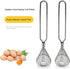 Stainless Steel Spring Coil Whisk, Hand Mixer Kitchen Tool for Mixing, Blending, Beating, Cooking