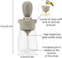 2 1 T-OB22, Oil Dispenser Bottle with Brush - IN Glass Olive Oil Storage and Container with Silicone Basting Brush