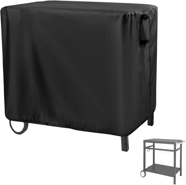 Prep Table Cover for Royal-Gourmet Double-Shelf Movable Dining Cart Table, 40inch Outdoor