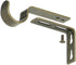Ivilon Adjustable Brackets for Curtain Rods - Set of 2 for 1 or 1 1/8 Inch Rods