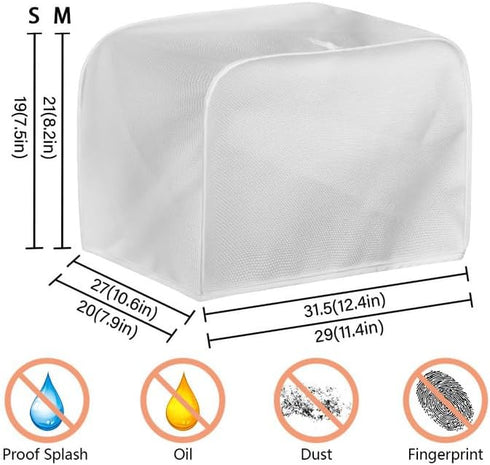 3D Black Cat Toaster Cover, Cute Kitten Design, Aesthetic Animals Art Universal Size for Microwave Toaster Oven