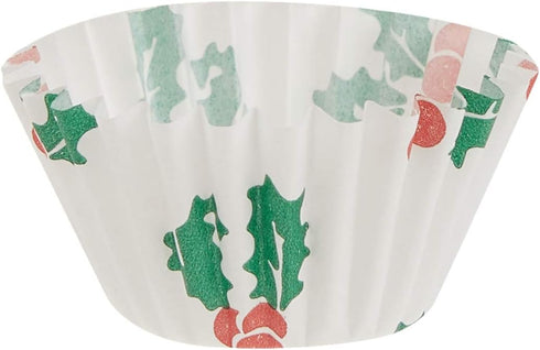 Fox Run Christmas Paper Muffin and Cupcake Liners, Set of 100 Mini Size