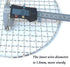 Canning Racks for Pot Dia 12" Carbon Baking Net Grill Pan Grate, Multi-Purpose Cross Wire Rack, Stainless Steel