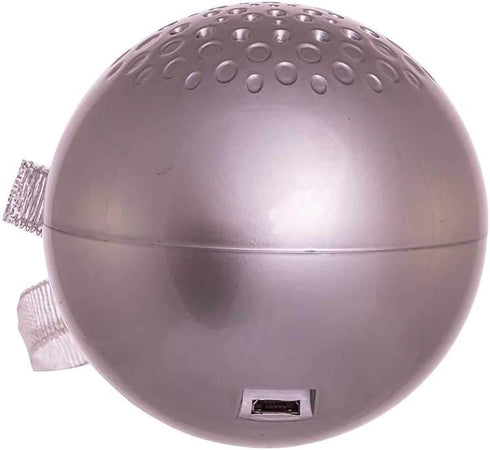70MM Silver Bluetooth Musical Ornament Ball