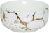 Ceramic Cereal Bowl, Marble Soup Bowl 17 OZ, Luxury Gold Inlay Dessert Bowl, Microwave Safe