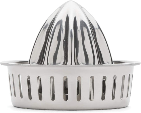 Jarware Stainless Steel Citrus Juicer Lid, Wide-Mouth, Metallic, Model 82654 for Mason Jars