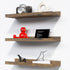 RICHER HOUSE 3 Set Floating Shelves for Wall Decor, 16 inches Wall