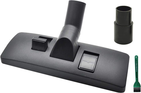 EZ SPARES 1 1/4 inch 32mm Universal Vacuum Cleaner Brush Head Attachment for Floor and Carpet Combo Tool (BLACK)