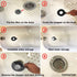 2PCS Bathtub Stopper Hair Catcher Kit, Silicone Drain Stopper for Bathroom, Tub Stopper Plug Cover