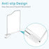 4 Pack 12in Closet Closet 12in Vtopmart Height Shelf Dividers for Organization, Clear Plastic Shelf Dividers of Upgrade