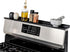 StoveShelf Deluxe 30" Length Black Magnetic Shelf for Kitchen Stove - Extra