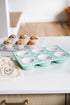 The Silicone Kitchen Reusable Silicone Baking Cups, Non-Toxic, BPA Free, Dishwasher Safe, Regular, Pack of 12, Designer