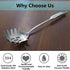 Newness 304 Stainless Steel Spaghetti Server - Rustproof, Integral Forming, Durable Pasta Fork with Vacuum Ergonomic