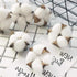 DomeStar Natural Dried Cotton Stems, 8 Packs Total, 15 Bolls Cotton Sprigs Blooms for Vase Fillers