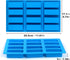 2Pcs Granola Bar Mold, Silicone 12-Cavity Rectangle Molds for Energy Bar, Silicone Baking Molds for Large Granola Bar