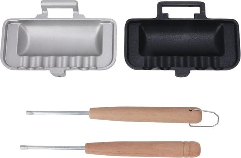 Double Sided Frying Pan, Grilled Cheese Sandwich Baking Pan for Home Kitchen Breakfast