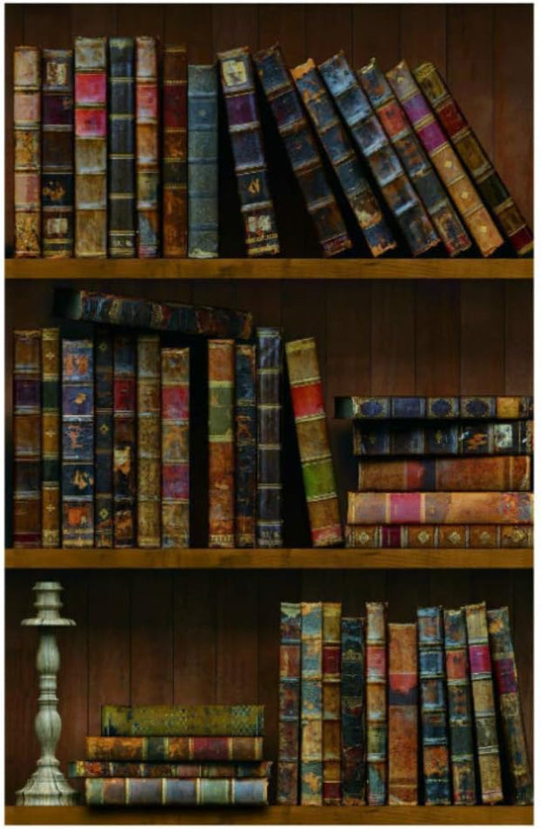 Self-Adhesive Vintage Peel-Stick Wallpaper, 17.7inch by 98inch, Removable Backsplash Shelf Liner Vinyl Flooring