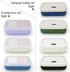 AIDIMMING Silicone Enhanced Leak Proof Travel Soap Case, Vented Shampoo Bar Holder, Large Bar Soap Box with Lid