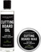 Caron & Doucet - Cutting Board & Butcher Block Conditioning Oil & Wax Bundle | 100% Plant-Based & Vegan