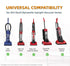 Replacement Belts for Dirt Devil Style 15 Dynamite and Power Express Upright Vacuum (Pack of 2)