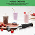 Chefman Cordless Power Portable Immersion Blender, Ice Crushing Power with One-Touch Speed Control, USB Charging,