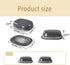 jinsongdafa Countertop, 6.4 Inch Butter Dish With lid for Porcelain Butter Holder with Lid, Butter Container Perfect