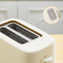 HEMOTON Silicone Toaster Dust Covers - 2 Slice Toaster Lid for Electric Bread Maker Top Covers