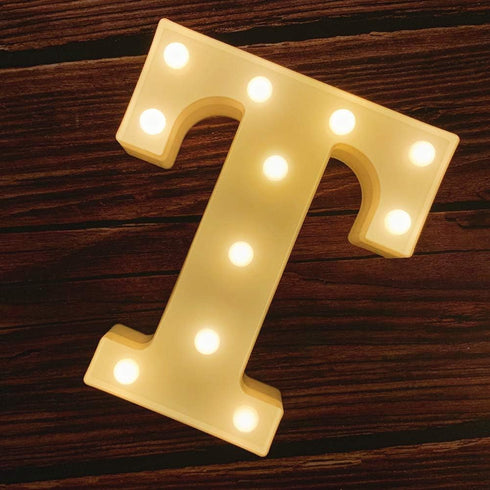 MUMUXI Marquee Light Up Letters, Battery Powered Bright Alphabet for Party, Wedding, Home Decoration