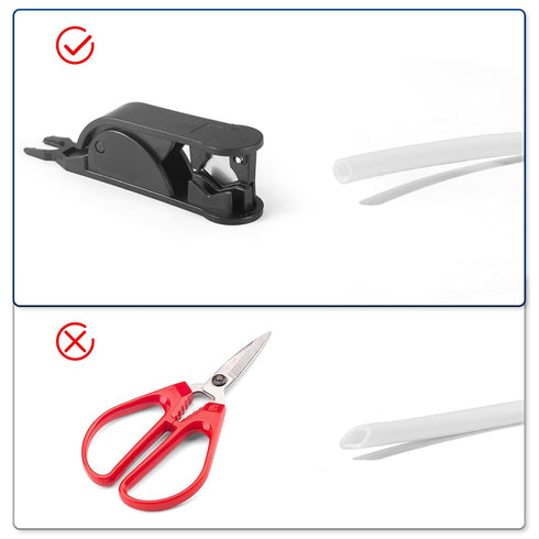 Professional 1/4" OD Tubing Water Line Kit for Refrigerator Ice Makers, 32.8 ft with Fittings