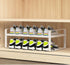 Bayou Expandable Shoe Rack, Adjustable Closet Shoe Storage Organizer, Heavy Duty Carbon Steel Shelf - 2Pack