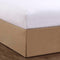 Bed Maker’s Bed Skirt, Never Lift Your Mattress, Mocha, 14 Inch Drop Length, Split Corners, Full