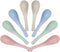 8 Pcs Plastic Spoon Dinner Spoons - Lnrkai Portable Reusable Soup Spoon Set, Lightweight & Dishwasher Safe