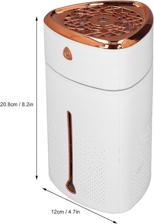 1000Ml Small Humidifier - Desk Humidifier for Bedroom, Travel, Office, Heating Cooling Air Quality