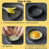 3 inch Mcmuffins, 4 Pack, (4 pack, 3inch) Stainless Steel Egg Rings for Egg Egg Molds for Frying Eggs, Mini Pancakes