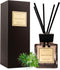 White Musk Cedar Reed Diffuser - 7.04 oz Natural Fragrance Room Scent Diffuser with 5 Sticks