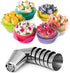 Russian Piping Tips Cake Decorating Complete Set, WOWDECOR 24pcs Baking Supplies Kit